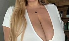 hey milf, those natural tits look perfect while you're caressing