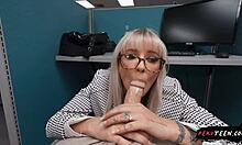 teen slut chats boyfriend on phone while boss bends her over for doggystyle pounding