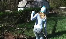 hey neighbor wanna see my slim shaved pussy play and strip?