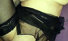 sexy wife stockings compilation features shaved pussy licking and milf fucking!