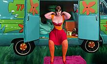 granny velma dinkley cosplay gets licked dicked missionary to fat bbw creampie orgasm