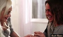 Petite stepsis pussy hammered missionary by horny stepbro full fantasy