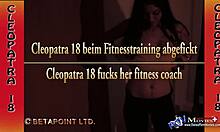 Cleopatra 18 Gets Fucked Hard During Fitness Training by Big Cock in Homemade Student POV