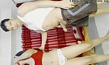 couple's homemade sex tape ends in her loud wet orgasm screams