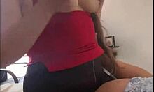 hot latina wife rides her husband's best friend cowgirl style