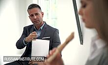 Poppy Pleasure's Ripped Clothes Doggystyle with Professor!