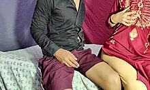 Desi Indian woman's first hardcore anal doggystyle pounding