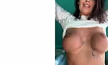 Step Mom's Bouncing Tits and Massive Strapon Tease Quick Cum