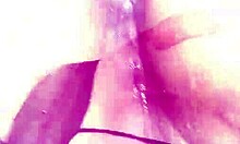 Naughty Stepdaughter Fantasizes About Double Huge Cocks Filling Her Up