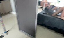 No mercy as busty tattooed milf reverse cowgirls big cock with tits bouncing wildly pov