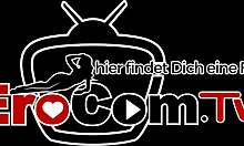 curious german couple tries first amateur threesome casting on camera