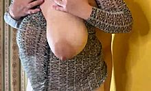 Big Boobed BBW Slut Wife Begs for Bareback Creampie in Shaved Pussy Sideways Impregnation Risk