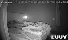 evening home fuck ends with hot cumshot straight in her eager mouth