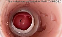 Wanna see huge sperm ejaculate deep inside pussy?