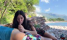 check this beach flash i grabbed his cock and made him cum