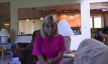 Blonde Lilith Grace Seductively Mounts Boss Seth Brogan's Throbbing Mature Cock