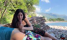 check this beach flash i grabbed his cock and made him cum