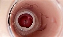 Wanna see huge sperm ejaculate deep inside pussy?