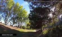 Blonde Girlfriend Public Fuck Cum Explosion