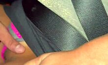 Wife flashes during game, hooks up with stranger in front of cuckold husband at beach lookout