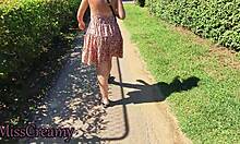 my exhibitionist wife flash pussy naked spain streets caught peepin