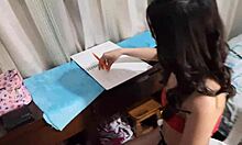 wow beautiful colombian laura rewards partner with hot cowgirl rides and sits!