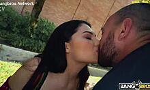 Cheating Latina Girlfriend Fucks Friend for Cash Creampie Facial