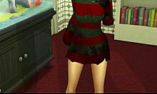 Female Freddy Krueger Nightmare On Sex Street With Twist