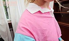 Curious About Bad Peach Testing Her New Handy Stroker Toy?