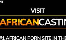 hot skinny black amateur ebony babe takes monster cock pov blowjob bent over doggystyle cum on perky tits casting