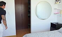 stepsis catches me sniffing panties then takes my cock surprise fuck