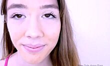 Pretty teen model fuck in audition? Daddy pounds me so hard on sofa