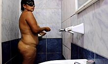 milf stepmom tattoos shine as she massages and fucks stepson missionary in bath