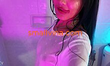 nude thai teen strips seductively dances in shower after school big ass petite