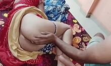 damn this closeup pounding of janvibhabhi's tight indian pussy looks intense