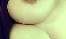 Goth Emo Plays With Huge Natural Tits And Hard Nipples