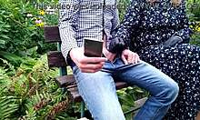 mother-in-law's street tricks drain my load in seconds