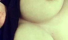 Goth Emo Plays With Huge Natural Tits And Hard Nipples