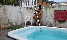 tv star zezinho teves and paty bumbum honeymoon big ass beach fuck