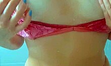 beautiful tanned latinas shower wet pussies after beach