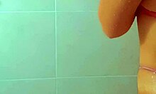 beautiful tanned latinas shower wet pussies after beach