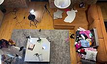 i can't stop teasing this huge cock with my milf hands