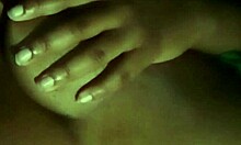 late night nipple licking feels so damn good on these ebony tits 😋👅