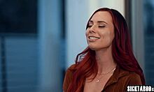 horny milf kenna james licks aidra fox's wet pussy in lingerie taboo session