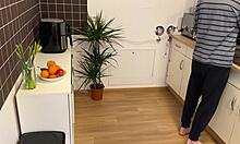 😲 my husband jerks off watching huge ass stepmom in lingerie stockings!