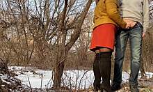 wanna watch hot stepmom pee outside with me dripping wet pussy?