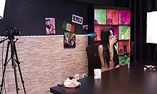 check out fernanda ribeiro's sexy milf tattooed ass and big tits in this swingers casting interview with tifany part 1