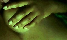 late night nipple licking feels so damn good on these ebony tits 😋👅