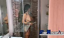 Pornovatas Perfect German Mom Surprised in Shower by Victor Bloom's Cock
