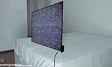 halloween samara cosplay hooks up with two dark studs at home